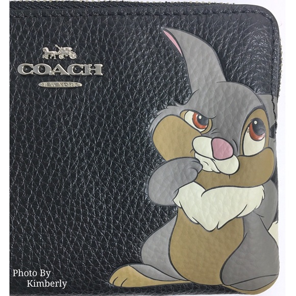 Coach Disney Thumper Wristlet Wallet Bag NWT - Picture 2 of 8